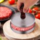 thumbnail image 5 of Prensa para hamburguesas VZYUVY de aluminio con 200 papeles antiadherentes, 5 of 7