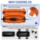 thumbnail image 5 of Cubierta impermeable naranja para cable de extensión cismorvex – paquete de 6, 5 of 8