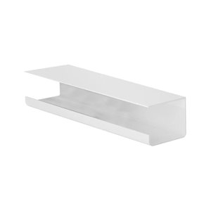 Magideal - Bandeja De Gestión De Cables Para Debajo Del Escritorio, Soporte Para Cables, Soporte De Caja De Fácil Instalación Duradero Para El Hogar, Oficina, Or Blanco 40Cm