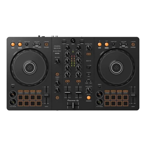 Pioneer DDJ‑FLX4 — Controlador DJ 2 Canales con Smart Mixing y Bluetooth