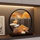 thumbnail image 2 of Arte de arena móvil 3D en movimiento, paisaje marino profundo, cuadro de arena con base de madera para decoración, 12 pulgadas, 2 of 9