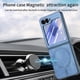 thumbnail image 3 of Magnetic Slim Case for Samsung Galaxy Z Flip 6 with Camera Guard & Anti-Scratch Back Blue, 3 of 6