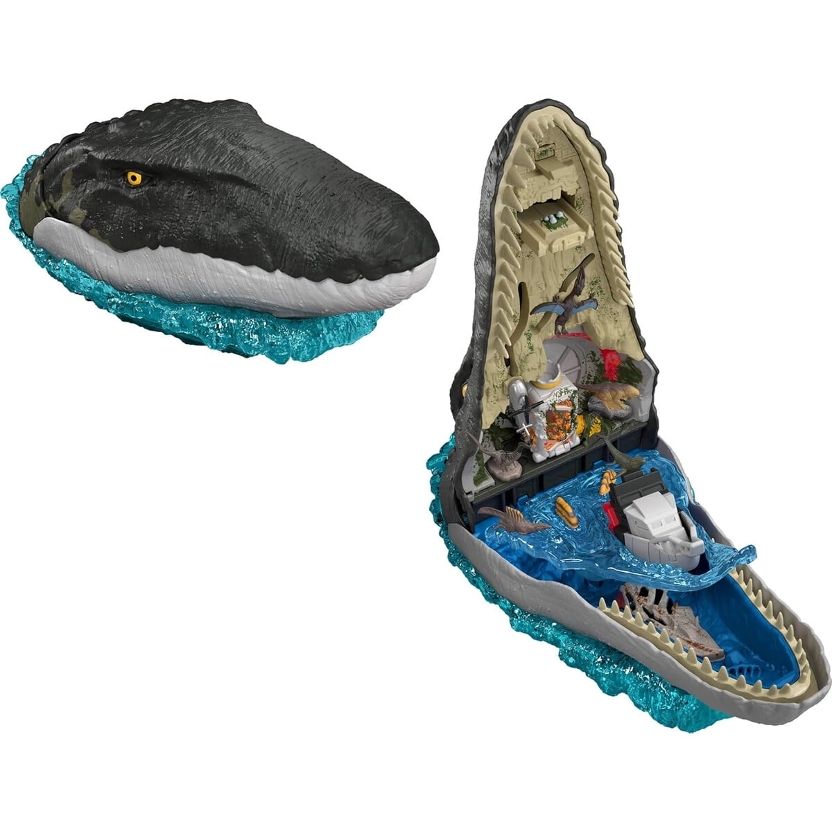 Playset Jurassic World Mattel Rebirth Deluxe Mosasaurus