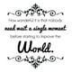 thumbnail image 1 of Decomural Improve The World Inspirational WS-42949, 1 of 2