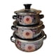 thumbnail image 2 of Juego De 3 Ollas Esmaltadas Para Cocinar, Ideal Para Restaurante, Hogar Y Regalo., 2 of 5