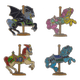 thumbnail image 1 of Juego De 4 Pines Disney Kingdom Carousel Horse, 1 of 5