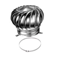 Magideal - Ventilador De Techo Ventilación De Techo Ventilación Eólica Reemplaza Turbinas Eólicas Fácil De Instalar Ventilación De Aire De Ático Para Jardín Casa Estilo B