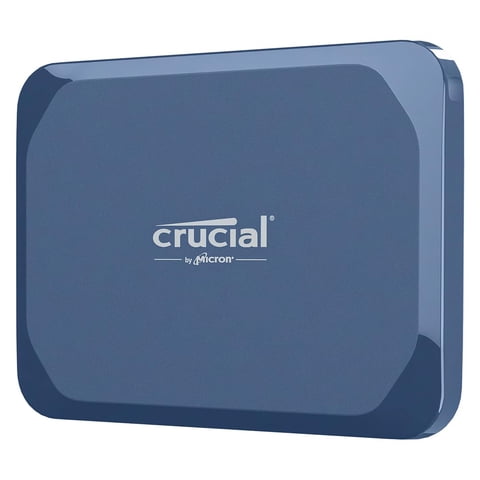 Ssd Portátil Crucial X10 De 4 Tb Usb 3.2 Usb-C 2.100 Mb/S, Azul