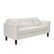 thumbnail image 2 of Sofa New Retro 3c + 2 Pouf Felpa 00 Crudo, 2 of 6