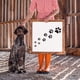 thumbnail image 4 of Plantilla "Trail of Paw Prints" de Stencil Revolution, 4 of 8