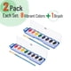 thumbnail image 2 of Acuarelas Mr. Pen 2 Paquetes de 8 Colores con Pincel, 2 of 7