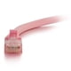 thumbnail image 3 of Cable Ethernet C2G Cat6 Rosa 91 cm Sin Enganches UTP, 3 of 4