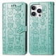 thumbnail image 3 of Funda Cartera FOXDOCK para iPhone 16 Pro Max , Flip PU con Relieve de Gatos y Perros, Tarjetero y Soporte, 3 of 6