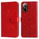 thumbnail image 3 of Funda tipo cartera FOXDOCK para Realme C67 4G , diseño girasol en relieve, cuero PU, cierre magnético, soporte y tarjetero, 3 of 5