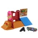 thumbnail image 3 of Pista de skate Hot Wheels Skatepark del Donut con patineta, 3 of 14