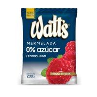 Mermelada Frambuesa Sin Azúcar 200 G Watts