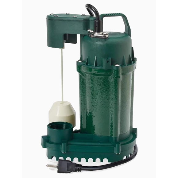 Bomba de sumidero Zoeller 1/2 HP sumergible 60 GPM de hierro fundido