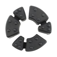 Ioensy - 3 Bloques De Goma Para Amortiguador De Rueda Dentada De Motocicleta Para Bmw G310Rr (2016-2025)