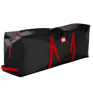 Magideal - Bolsa De Almacenamiento Para Árboles De Navidad, Bolsa De Protección Para Árboles De Navidad Artificiales Que Se La La Adaptaciónción A Hasta 9 Pies, Bolsa De Negro 122X34X51Cm