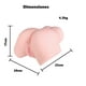 thumbnail image 3 of Masturbador Masculino Ano Vagina 4.3kg Hermosa Grande, 3 of 4