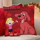 thumbnail image 4 of Clifford, el Gran Perro Rojo Fundas de almohada de terciopelo con tema, regalos de funda de almohada, decoración para el hogar, cojín de lanzar, regalo de cumpleaños para fans y parejas.66*66cm., 4 of 6