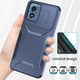 thumbnail image 3 of Funda Resistente para Motorola Moto G22 con Tapa Deslizante y Protección Militar Azul, 3 of 6