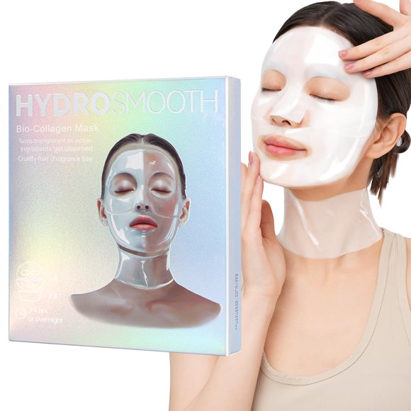 Mascarilla Facial HYDROSMOOTH 50 g x 4 Hidratante y Reafirmante