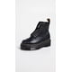 thumbnail image 2 of Botas Dr. Martens de napa negra fresada para mujer, talla 8, 2 of 6