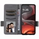 thumbnail image 2 of Funda Cartera para Motorola Moto G15 Power Tapa Flip con Ranuras y Soporte Gris, 2 of 5