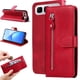 thumbnail image 4 of Funda con Cremallera para Infinix Smart10 Plus, Carcasa Cartera de Cuero PU con Soporte y Tarjetero, 4 of 5