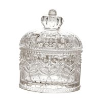 Bothyi - Tarro De Cristal Con Tapas, Decoración, Tarro De Cristal Para Dulces, Aperitivos, Diadema, Accesorios Para El Cabello