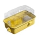 thumbnail image 3 of Casa de hámster jaula transparente hábitat de ventilación grande jaula de animales pequeños para animales pequeños planeadores de azúcar gerbils conej Amarillo, 3 of 5