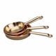 thumbnail image 3 of 3x Dollhouse Kitchen Cookware Set Miniaturas Metal Pans Para Diorama Dollhouse Oro, 3 of 5