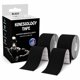 thumbnail image 1 of Cinta Kinesiológica JLB 2 Rollos 5 m Impermeable Negro, 1 of 7