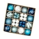 thumbnail image 3 of 44 Uds. Adornos De Bolas De Navidad Decoración Colgante De Navidad Decoración De árbol De Navidad Azul Blanco, 3 of 5
