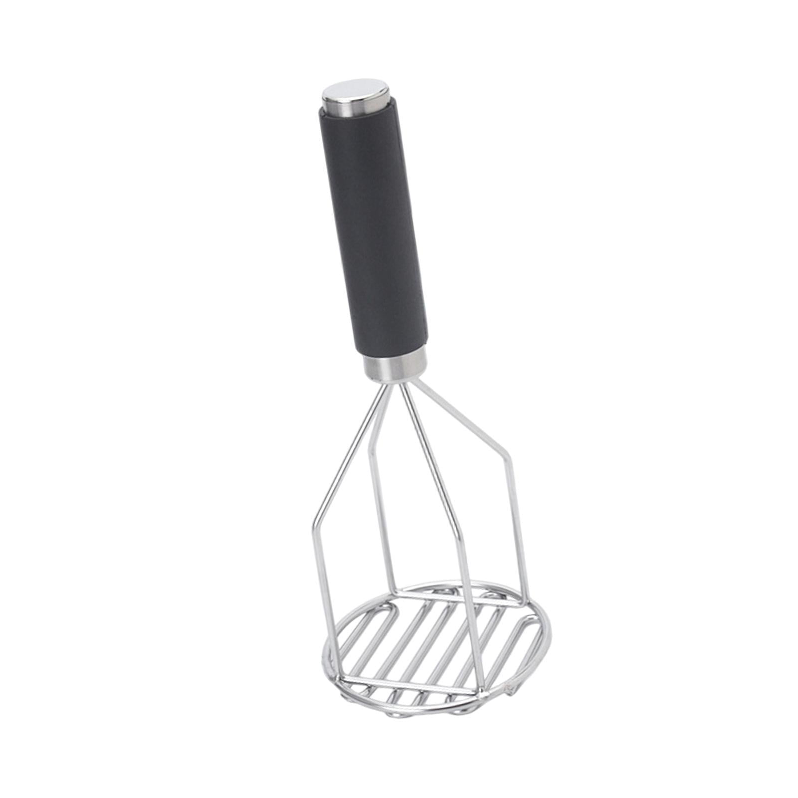 Bothyi - Prensador De Patatas, Herramienta De Cocina, Machacador De Frijoles, Triturador De Alimentos, Prensa De Ajo, Machacador Manual Redondo