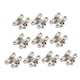 thumbnail image 4 of Bisagra invisible Bisagra de puerta oculta Bisagras de puerta de aleación de zinc livianas y resistentes para puerta de dormitorio Puerta plegable Plata Pesada, 4 of 5