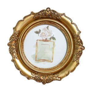 Bothyi - Marco De Fotos Rústico Para Manualidades, Decoración De Pared Diy Para Sala De Estar, Dormitorio, Galería, Dorado