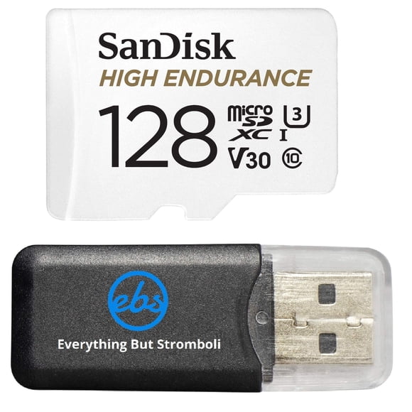 Tarjeta de Memoria SanDisk 128 GB High Endurance (Alta Resistencia)