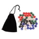 thumbnail image 2 of 50 die polyhedral conjunto colorido 16mm d12 dados con dados llevar bolsa para juegos, 2 of 3