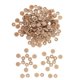 thumbnail image 3 of tapa del tornillo tapa tapón agujero tapón de los muebles bisagra tapa tapa 50pcs marrón, 3 of 5