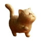 thumbnail image 4 of Estatua de Gato de Madera Pequeña, Adorno de Gato, Decoración de Gato, Escultura Decorativa de Gato, Figura de Gato para Mesa, Decoración para Sala de Estilo A, 4 of 4