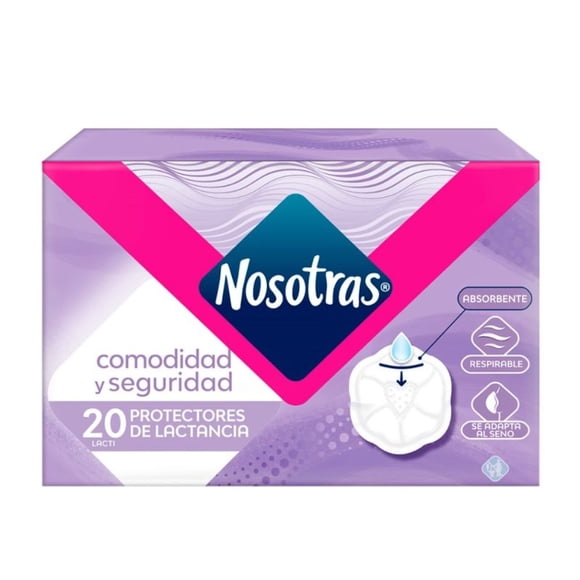 NOSOTRAS PROTECTOR DE LACTANCIA 20UN