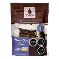 Cobertura Chocolate Blanco 500G Golon