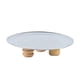 thumbnail image 3 of Exhibición De La Joyería Bandeja Soporte Organizador Simple Cocina Artículos Diversos Plata Redonda, 3 of 3