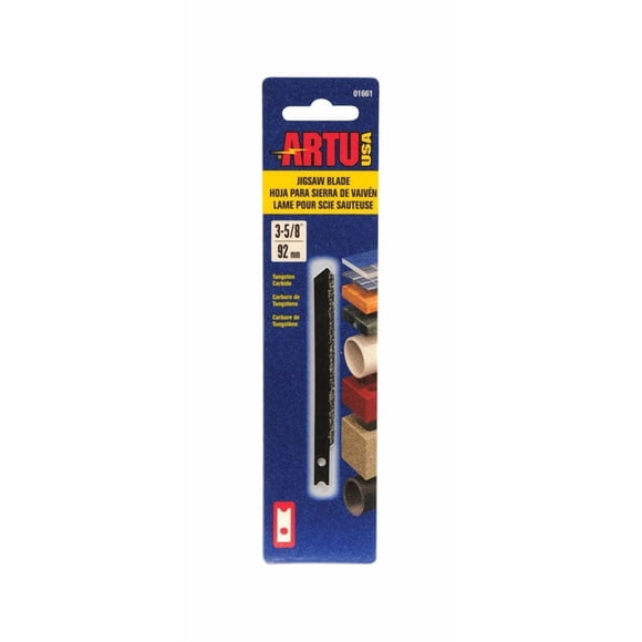 Hoja de sierra caladora ARTU, vástago en U de carburo de tungsteno, 3,6 cm, varios tipos de TPI