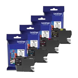 Pack Cartuchos Brother Lc3017 Original N/M/C/Y