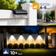 thumbnail image 4 of Luces solares LIANGLOME paquete de 16 unidades impermeables para exteriores, 12 h, 4 of 6
