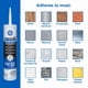 thumbnail image 5 of Sellador de silicona GE Supreme para ventanas y puertas, 300 ml, transparente, 12 unidades, 5 of 7