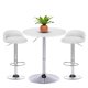 thumbnail image 1 of Pack de Mesa Redonda + 2 Silla Piso bar blanco, 1 of 9